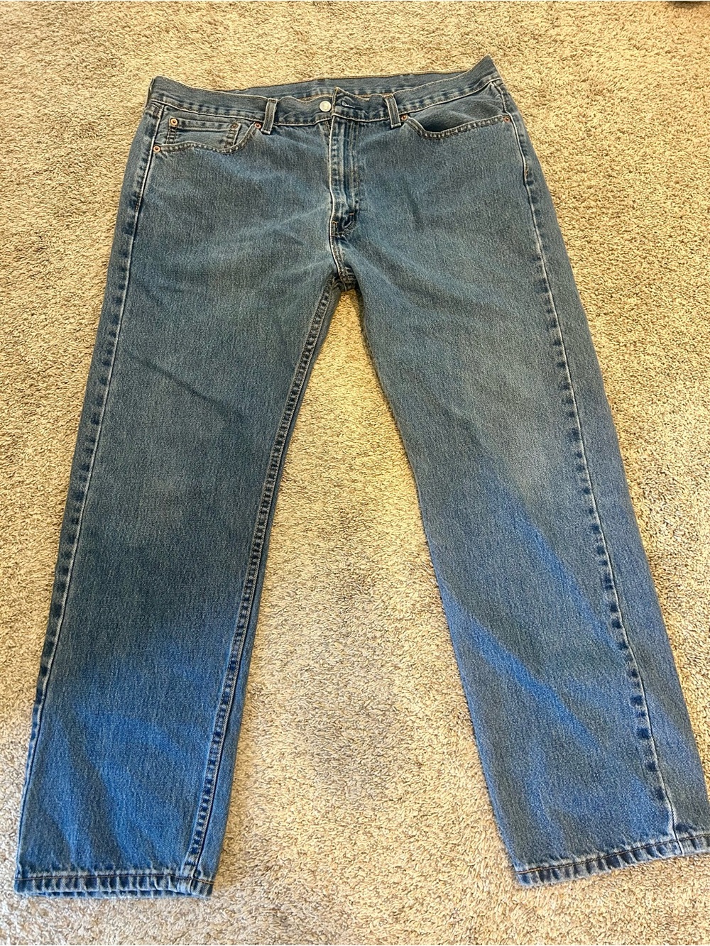 Levi's Relaxed Fit Men's Blue Denim Jeans